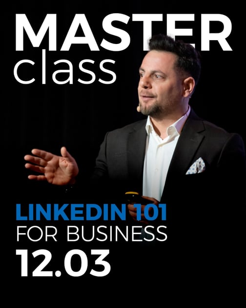 Masterclass: LinkedIn 101 for Business | Simple Business Academy | HR Drone