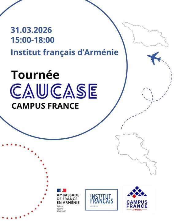 Tournée CAUCASE — Campus France - Career event in Armenia
