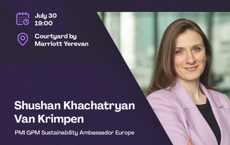 Sustainability in Project Management — Career event Armenia