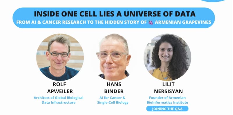 Inside One Cell Lies a Universe of Data — Career event Armenia