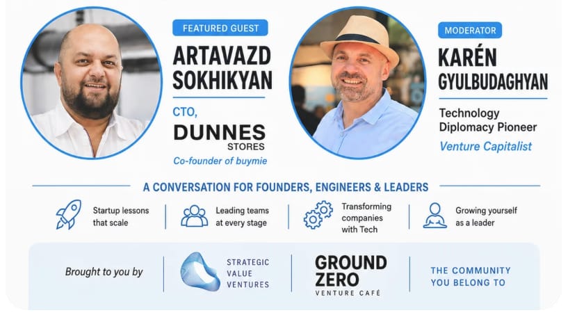 Scaling Technology, Teams & Yourself — Career event Armenia