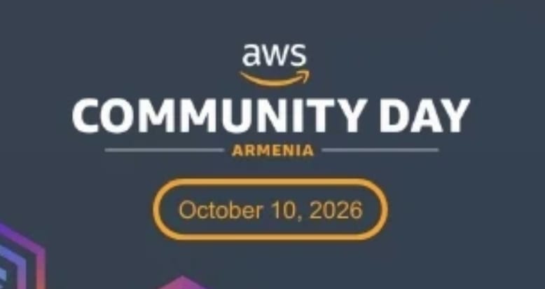 AWS Community Day Armenia 2026 - Career event in Armenia