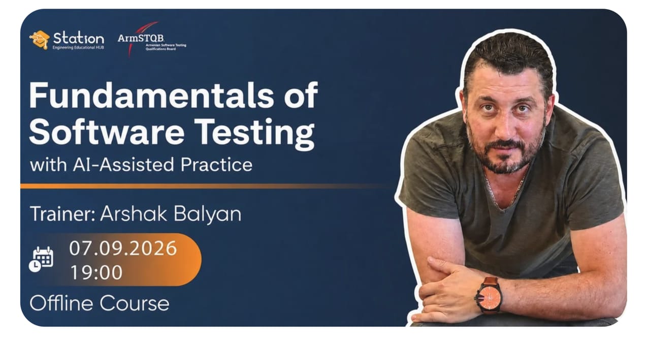 Software Testing with AI-Assisted Practice - Career event in Armenia