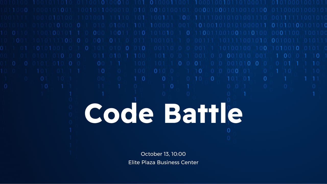 Code Battle - Career event in Armenia