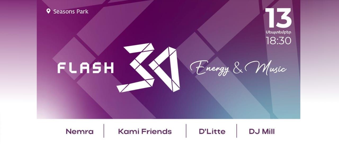 Flash 30 | Energy and Music - Career event in Armenia