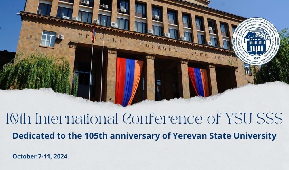 10th International Youth Scientific Conference of YSU SSS — Career event Armenia
