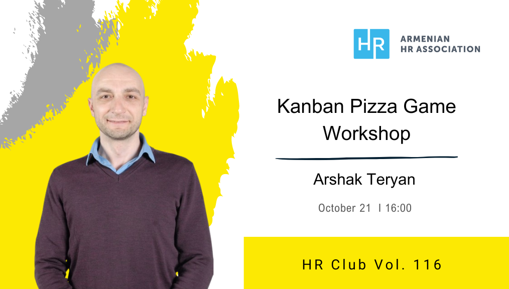 Kanban Pizza Game Workshop - Career event in Armenia