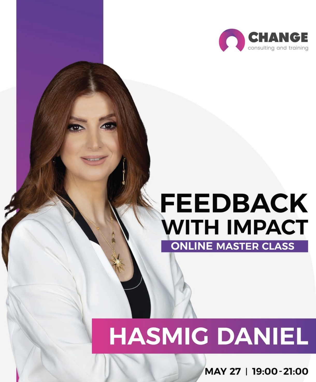“Feedback with Impact” Online Master Class — Career event Armenia