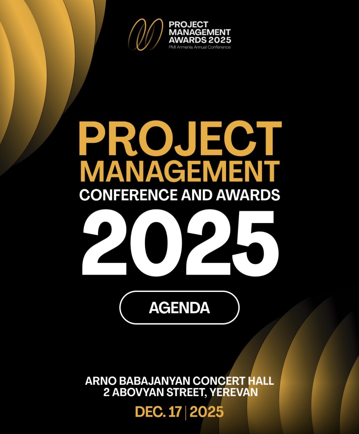 PROJECT MANAGMENT AWARDS 2025 — Career event Armenia