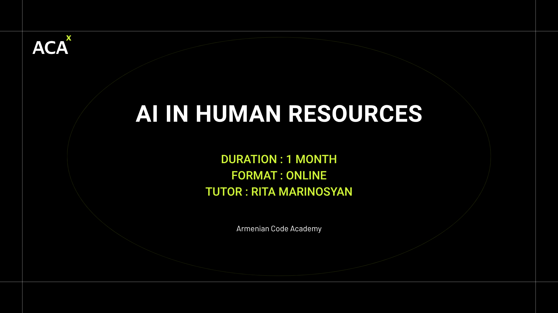AI in HR — Career event Armenia