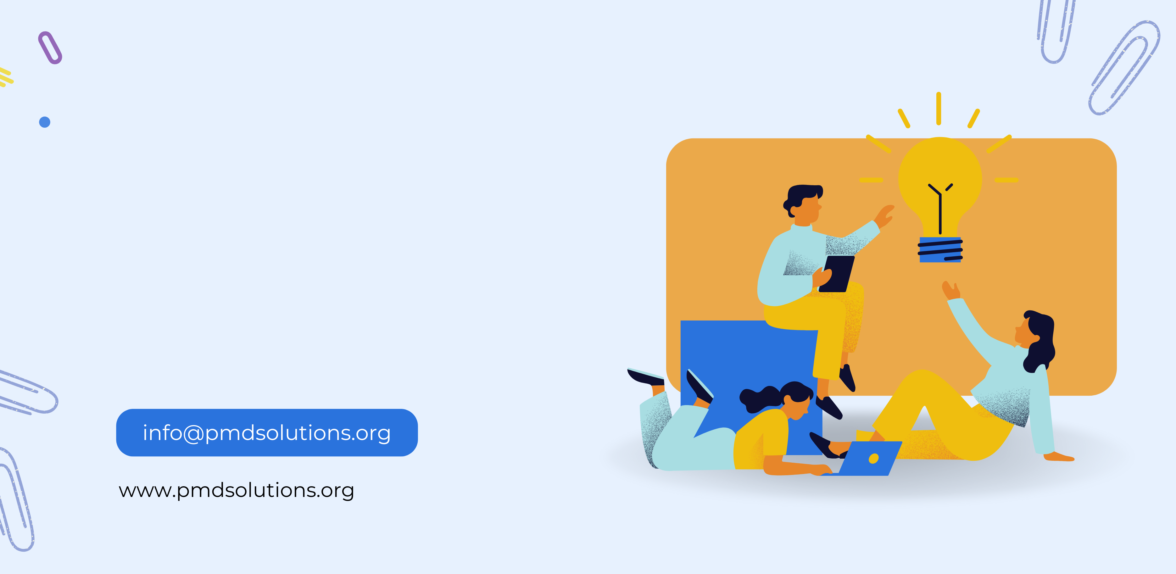 PMD Solutions — office and team